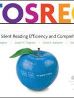 Test of Silent Reading Efficiency and Comprehension Grade 7 (TOSREC)*