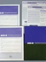 Autism Diagnostic Interview, Revised (ADI-R) - ADI-R Interview Booklet
