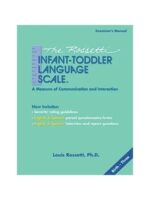 The Rossetti Infant-Toddler Language Scale - The Rossetti Infant-Toddler Language Scale Kit